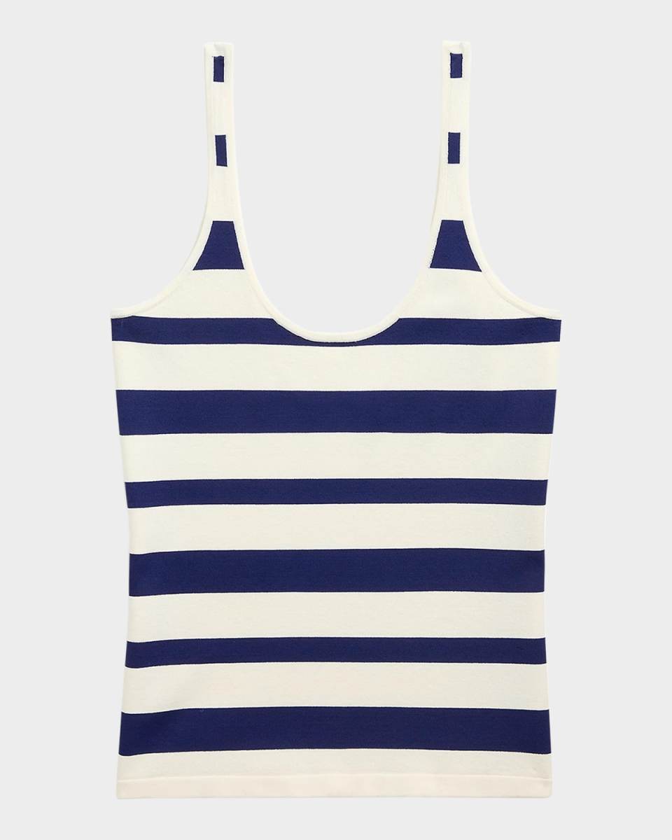 Striped Knit Tank Top